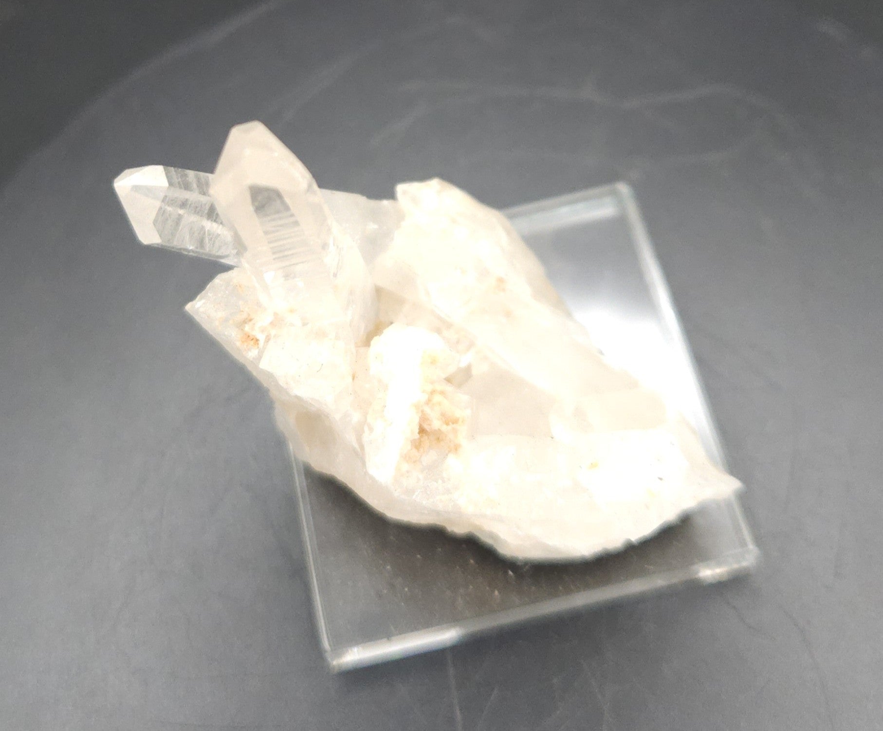 "Fallen Trees" - Mounted Quartz Crystal Specimen