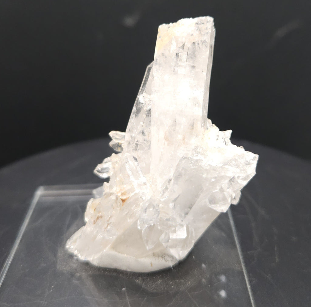 "Still Standing" - Mounted Quartz Crystal Specimen