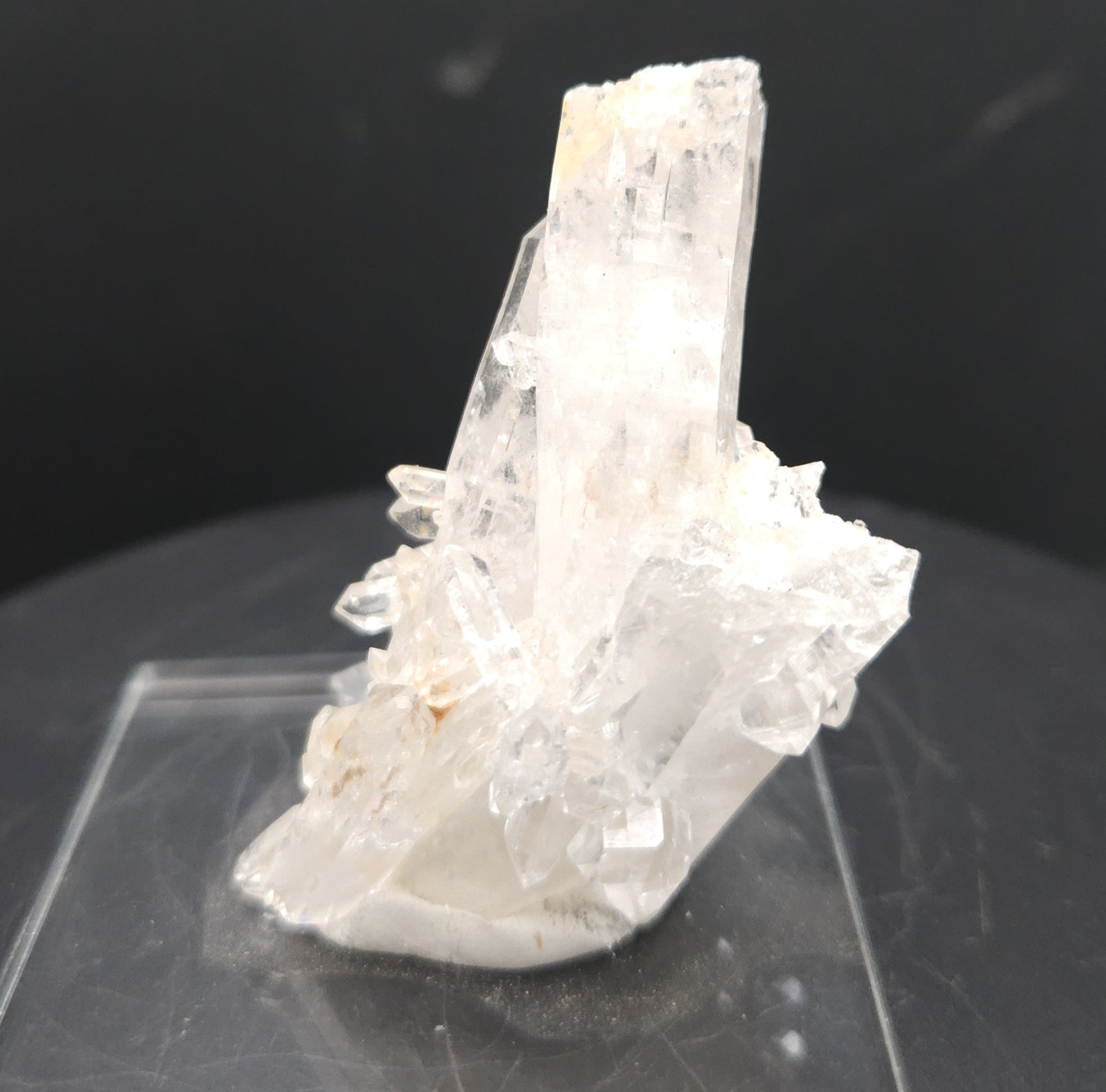 "Still Standing" - Mounted Quartz Crystal Specimen