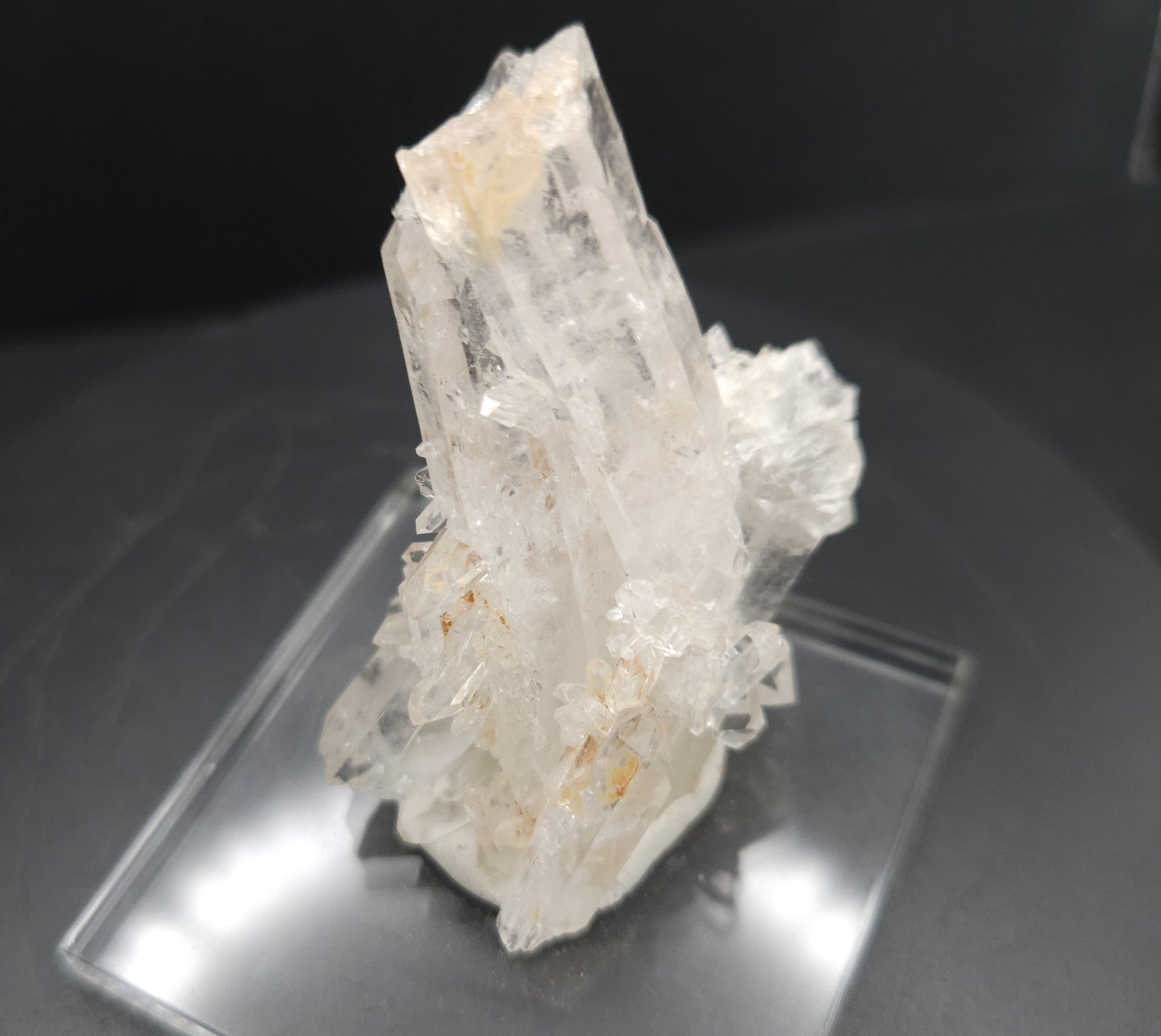 "Still Standing" - Mounted Quartz Crystal Specimen