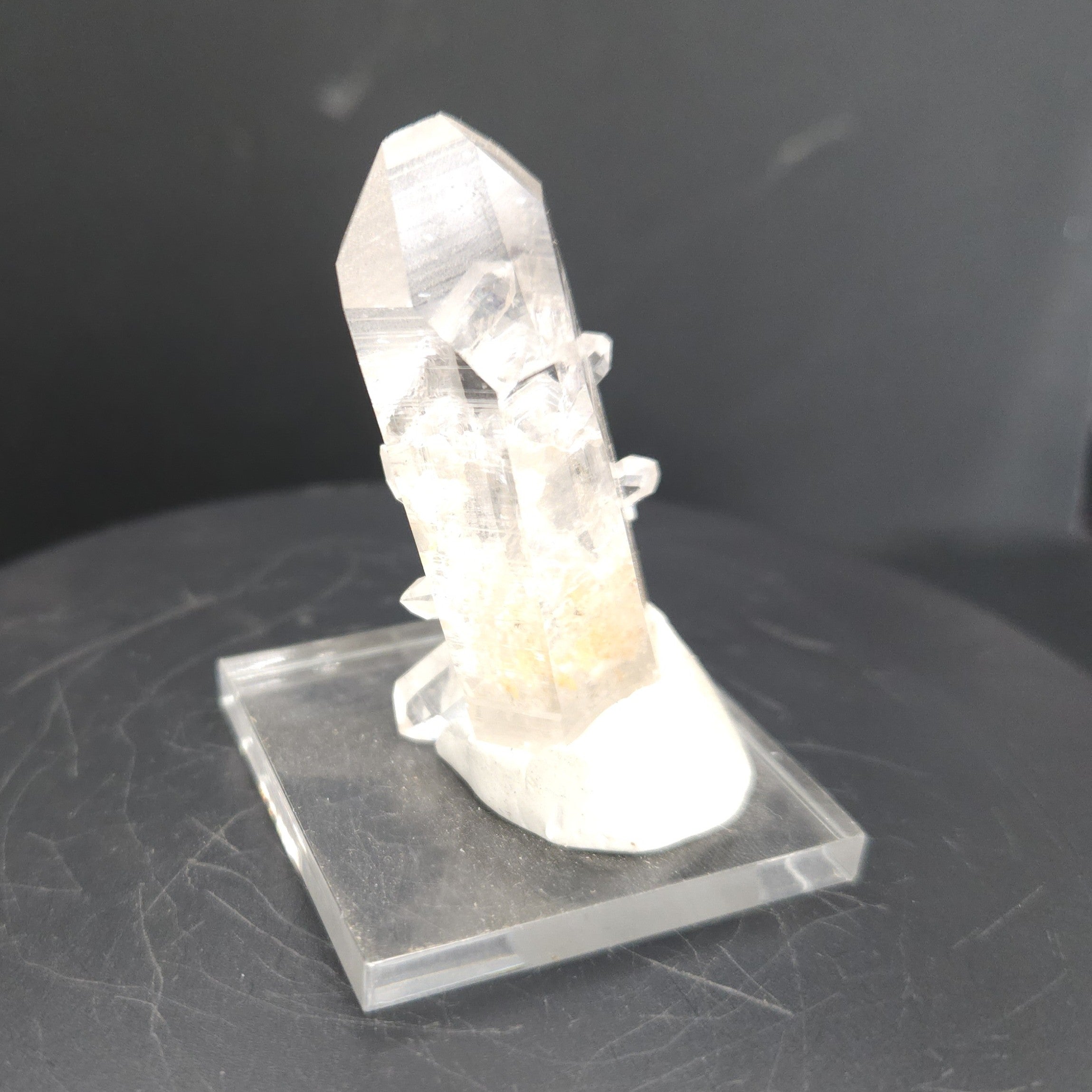 "Jetpack" - Unique Mounted Quartz Crystal Specimen