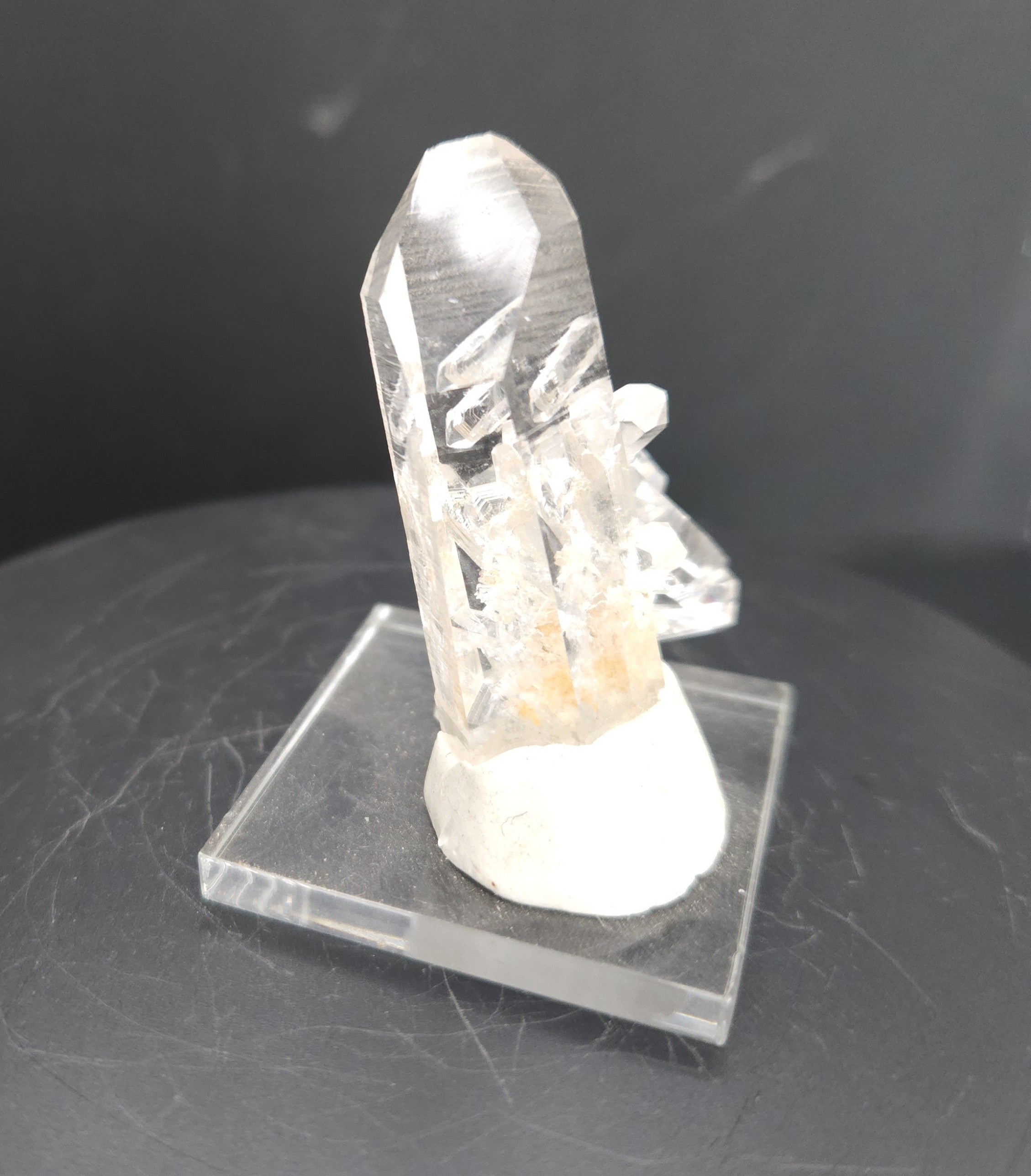 "Jetpack" - Unique Mounted Quartz Crystal Specimen