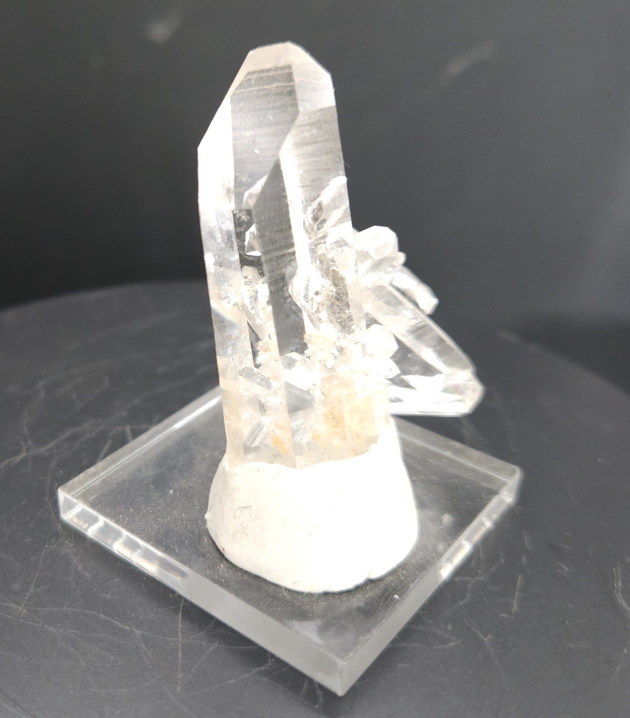 "Jetpack" - Unique Mounted Quartz Crystal Specimen