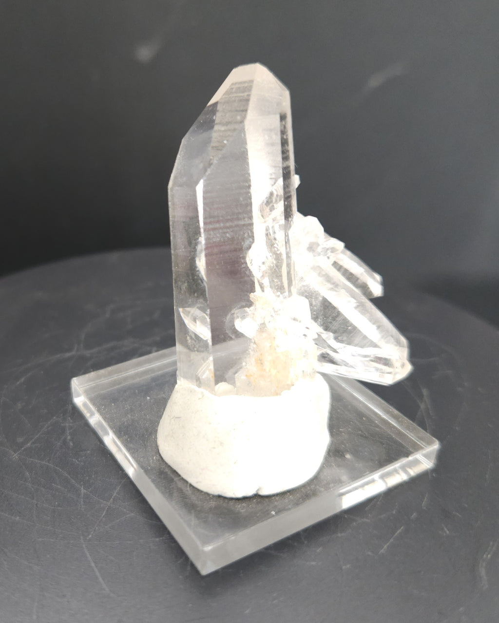 "Jetpack" - Unique Mounted Quartz Crystal Specimen