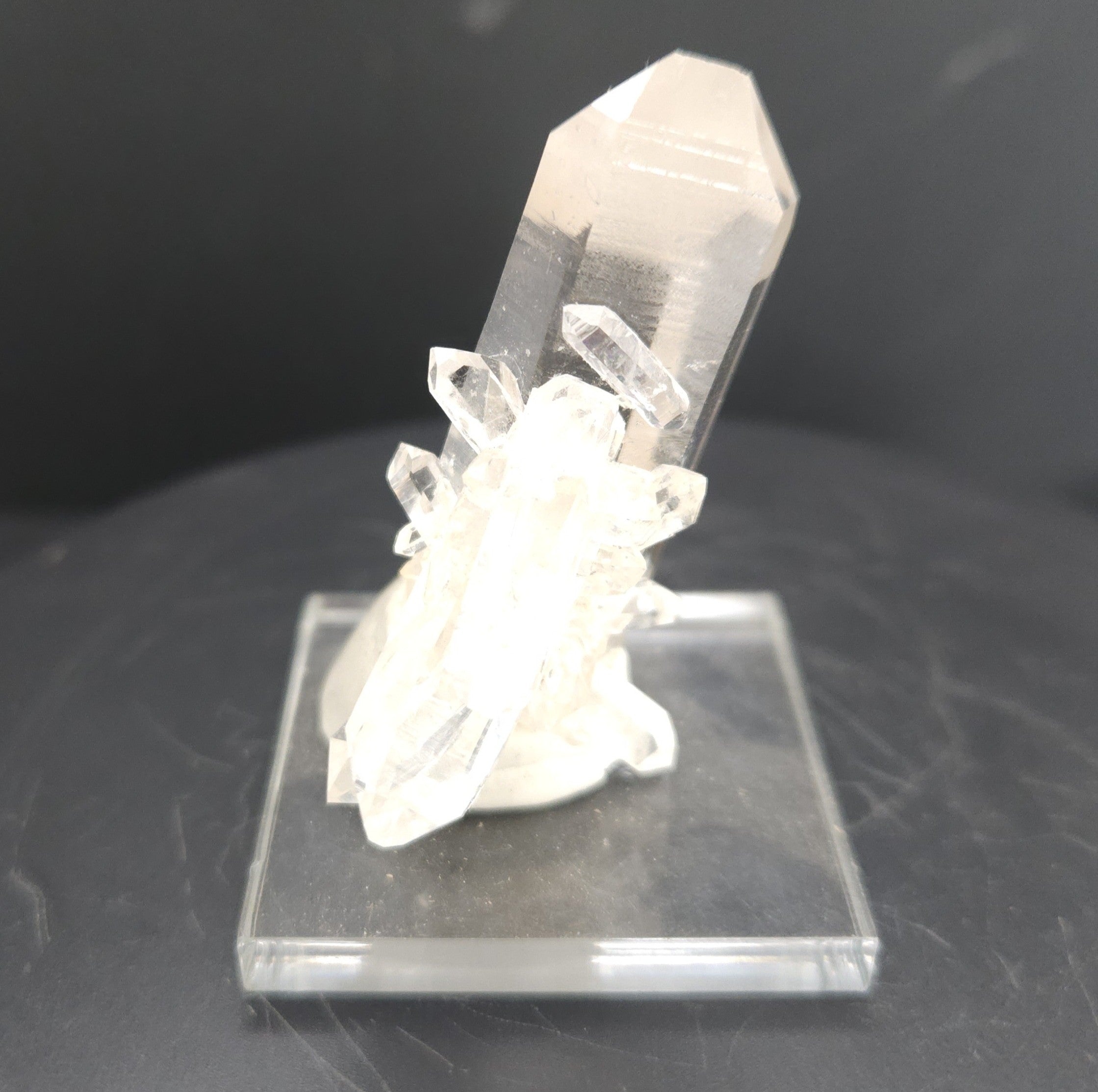 "Jetpack" - Unique Mounted Quartz Crystal Specimen