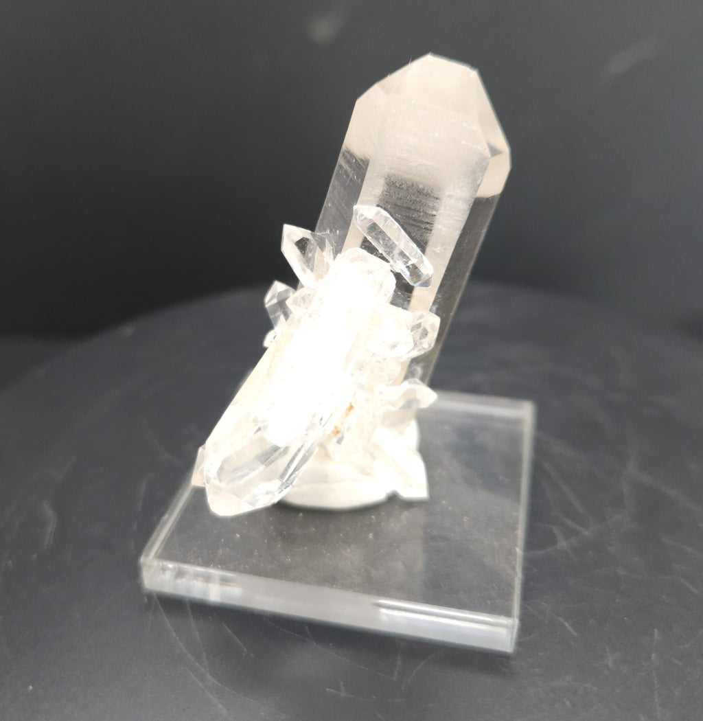 "Jetpack" - Unique Mounted Quartz Crystal Specimen