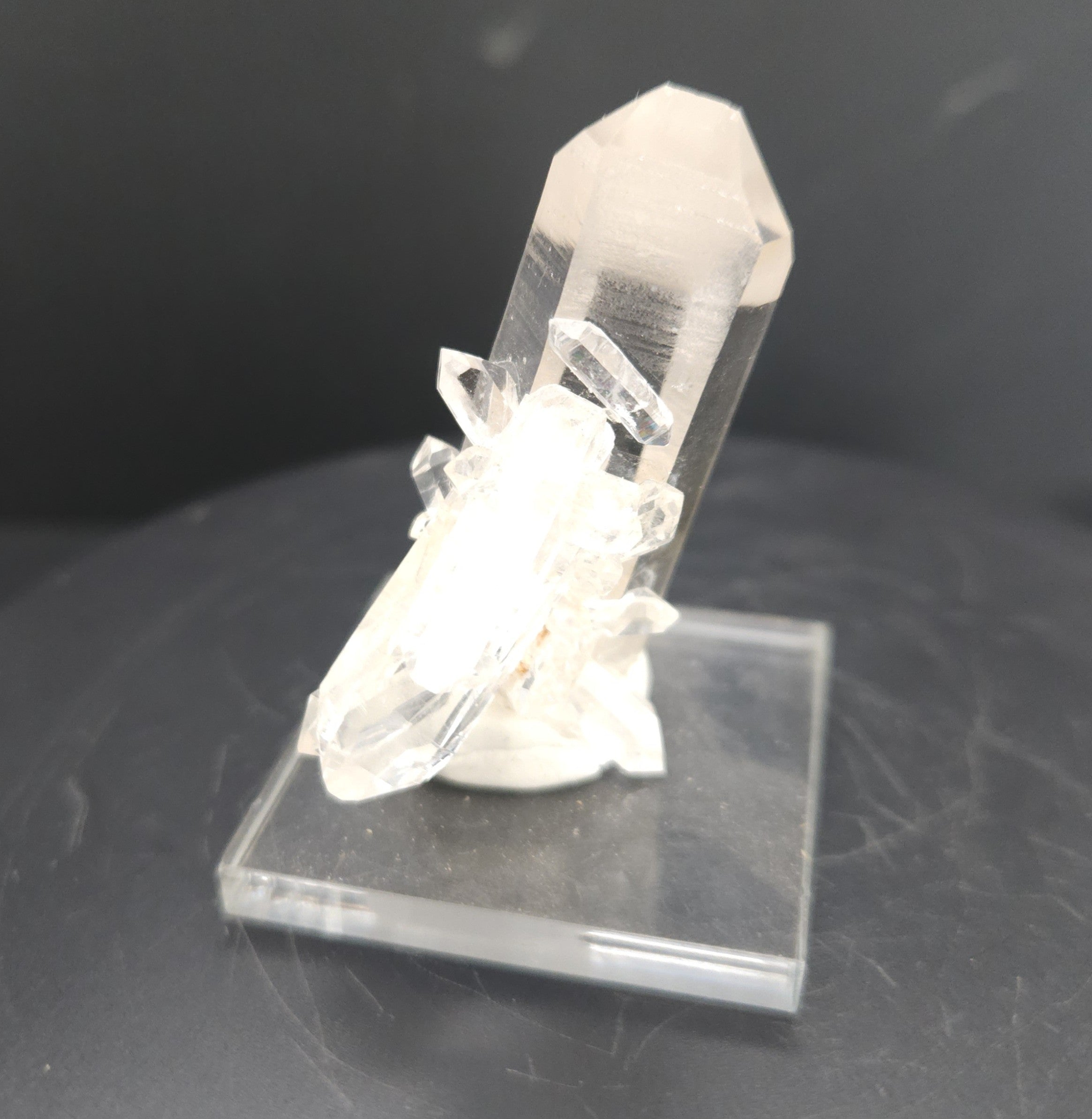 "Jetpack" - Unique Mounted Quartz Crystal Specimen