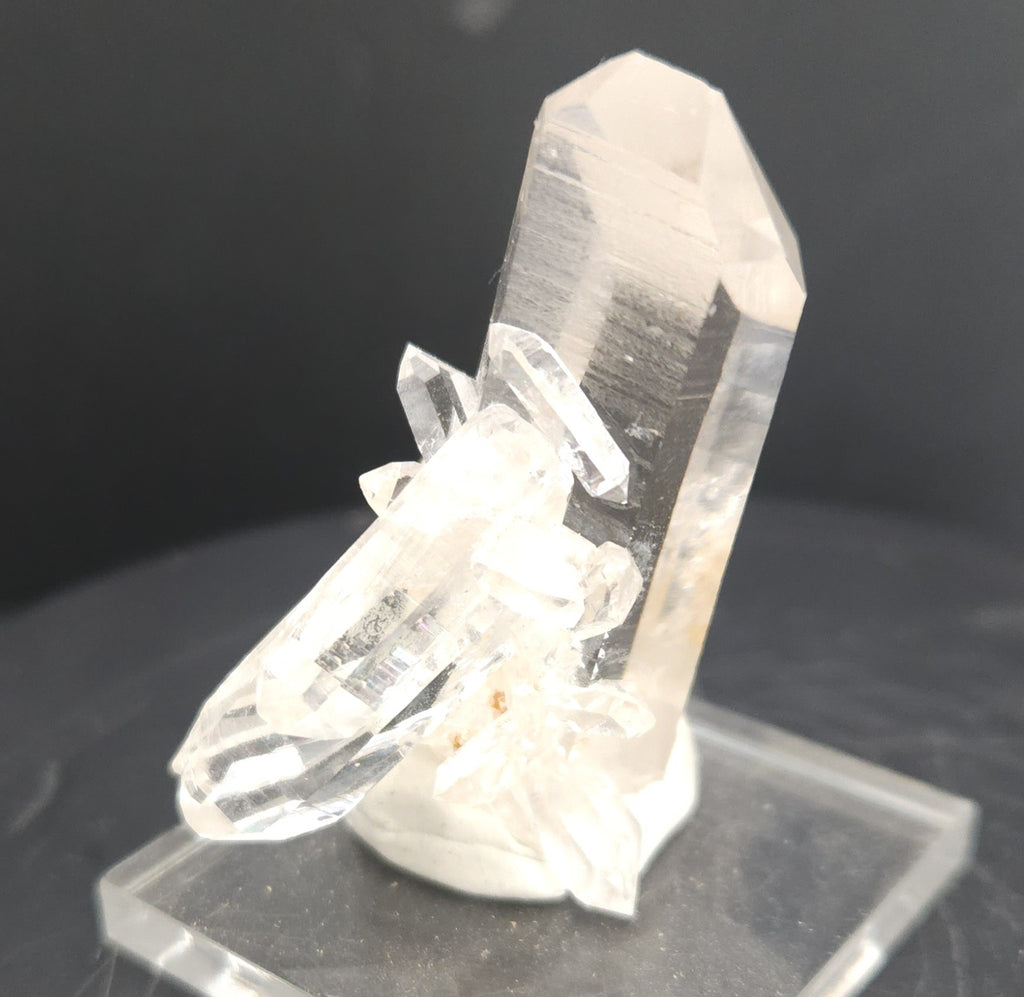 "Jetpack" - Unique Mounted Quartz Crystal Specimen