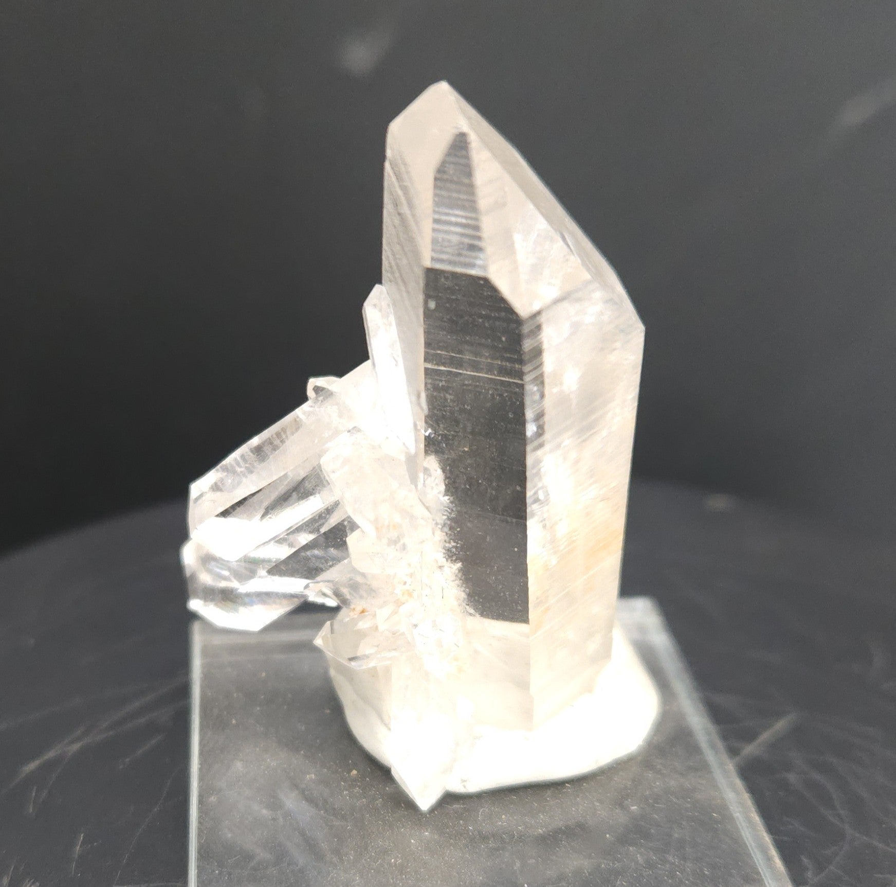 "Jetpack" - Unique Mounted Quartz Crystal Specimen