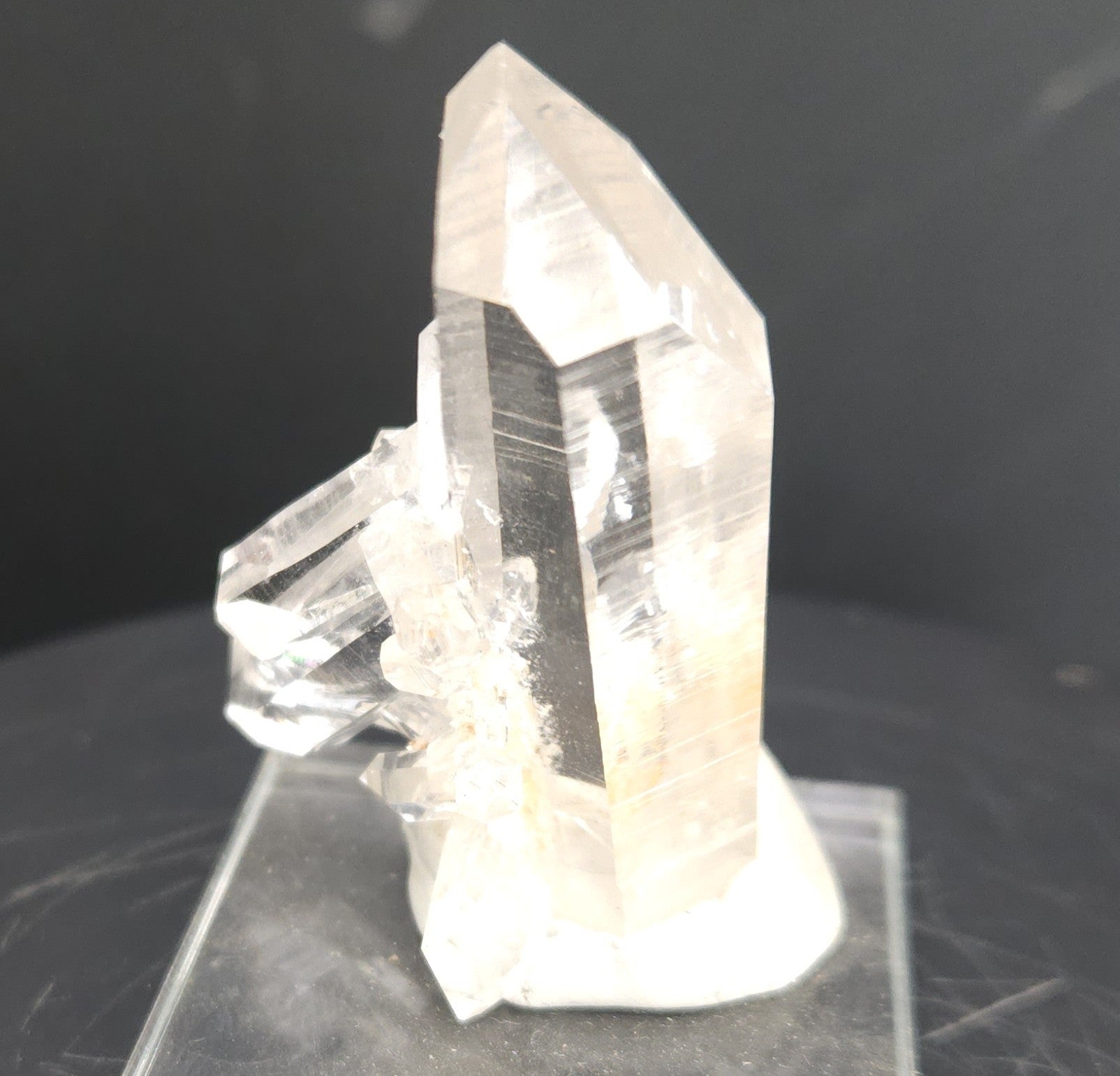 "Jetpack" - Unique Mounted Quartz Crystal Specimen
