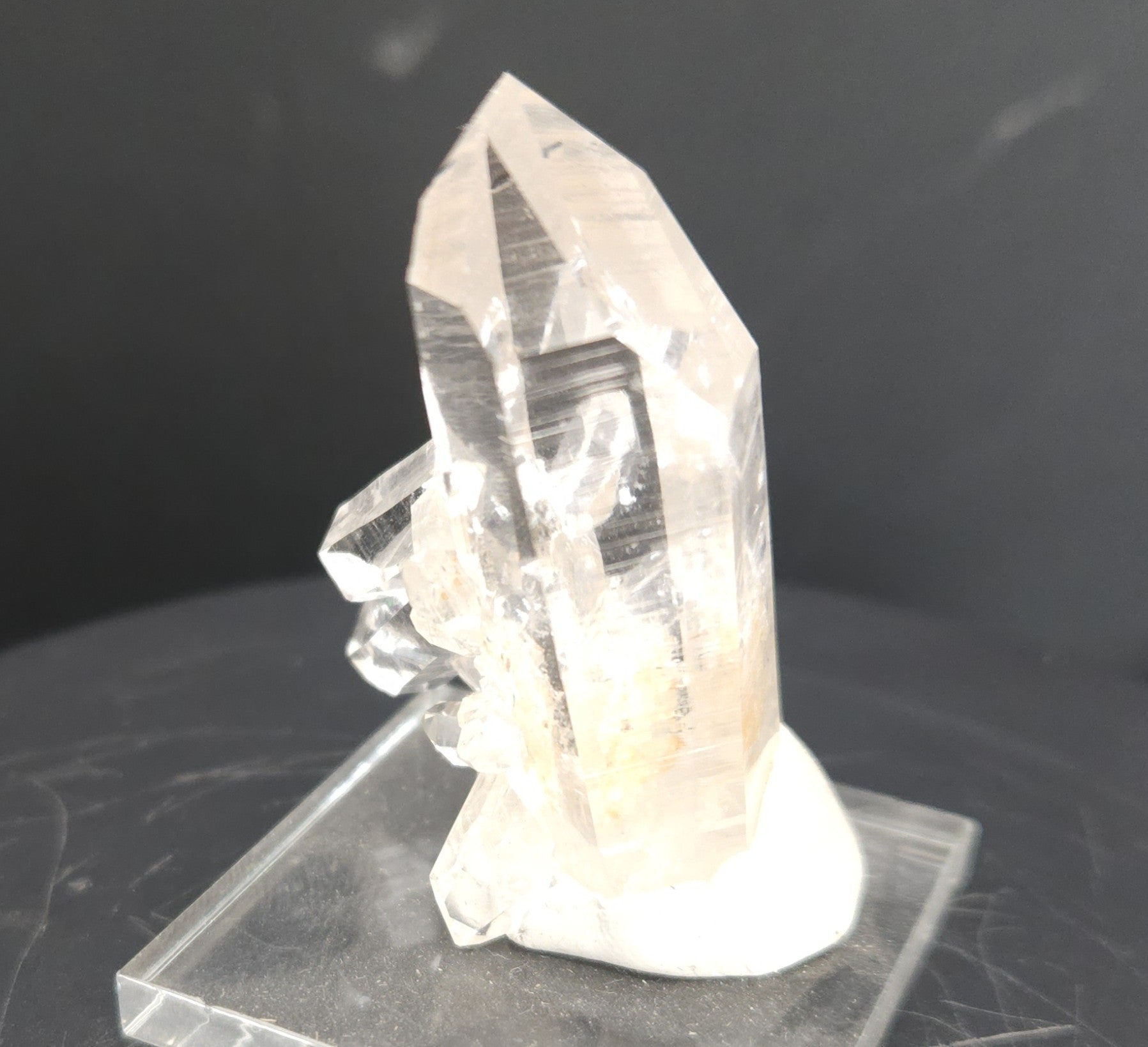 "Jetpack" - Unique Mounted Quartz Crystal Specimen