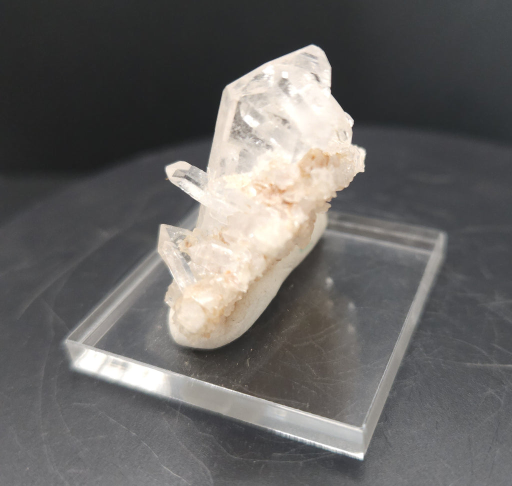 "Facade" - Mounted Quartz Crystal Cluster