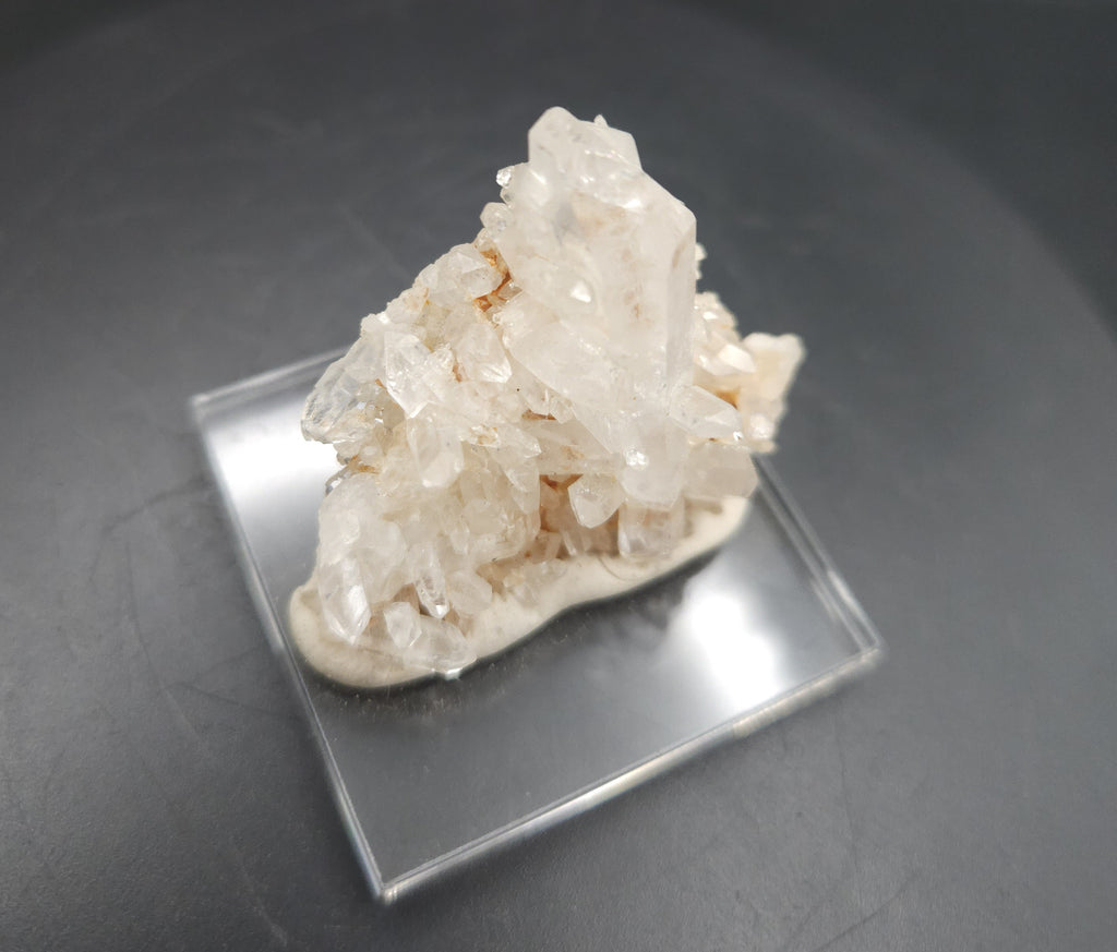 "Facade" - Mounted Quartz Crystal Cluster