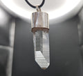 Handmade Sterling Silver Quartz Crystal Pendant