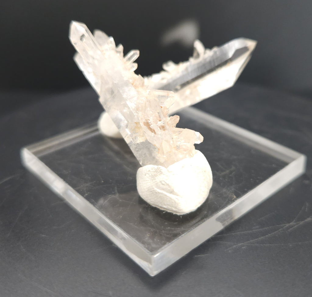 "Growth" - Mounted Quartz Crystal Cluster