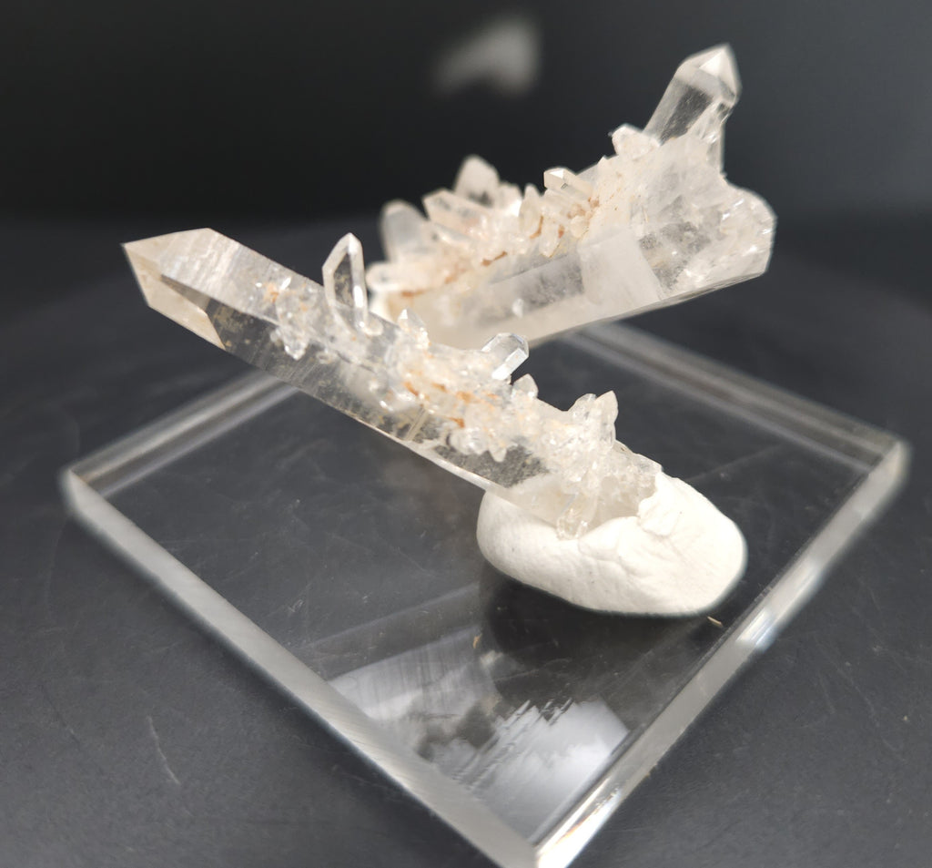 "Growth" - Mounted Quartz Crystal Cluster