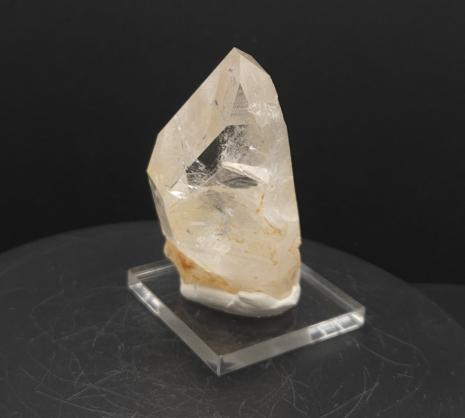 "Secret Window" - Mounted Quartz Crystal Point