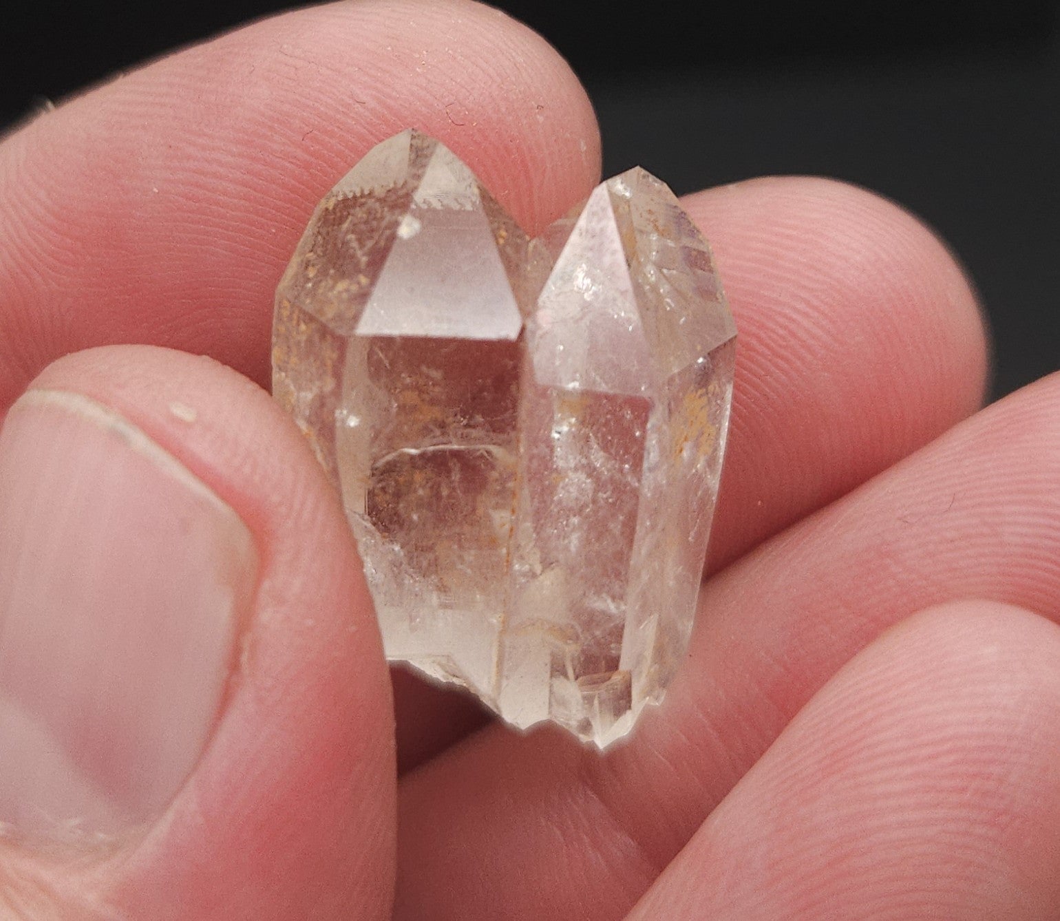 Small Twin Quartz Crystal