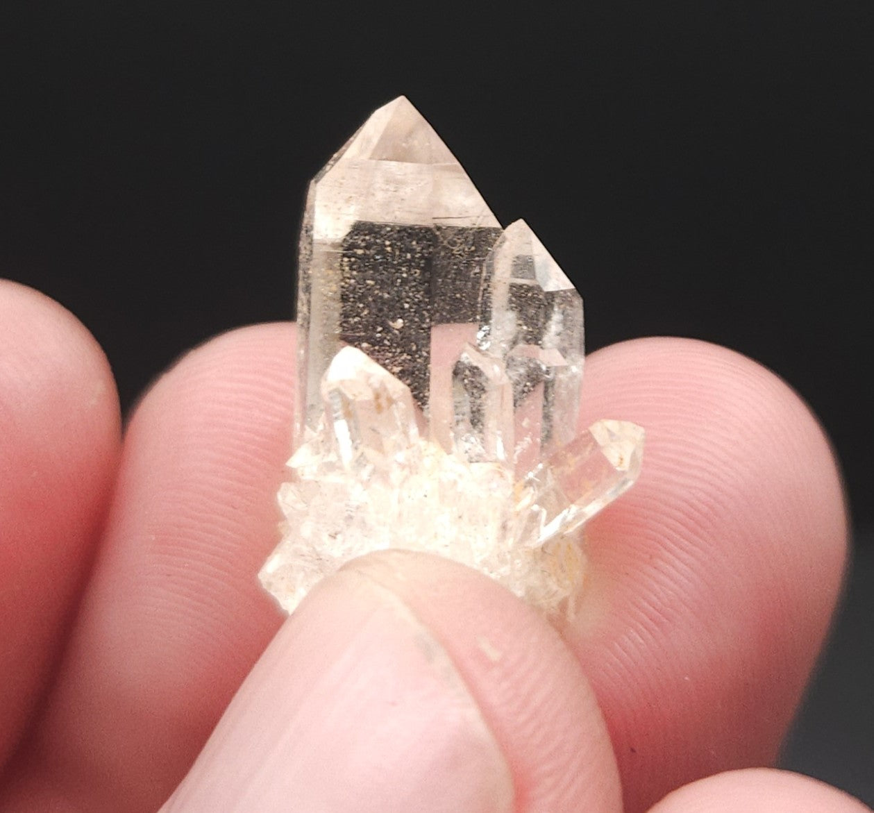 Tiny Quartz Crystal Cluster