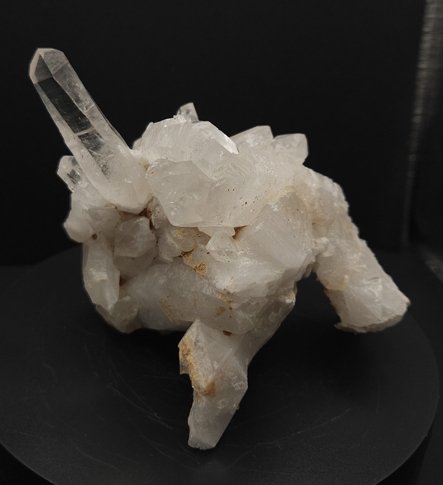 "Healed Cataclysm" - Medium Quartz crystal cluster