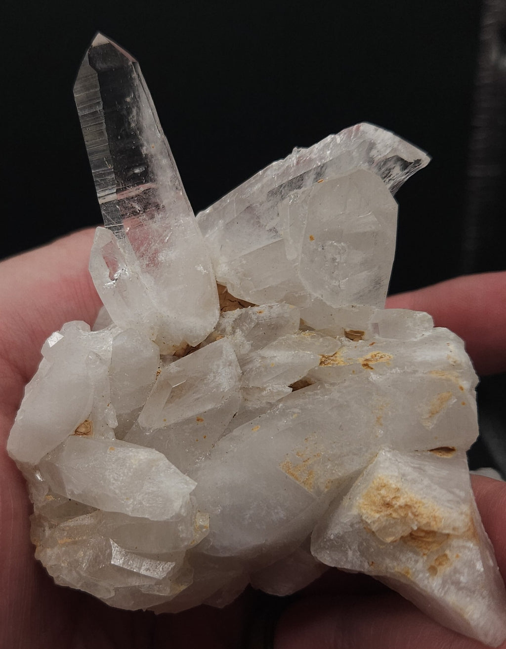 "Healed Cataclysm" - Medium Quartz crystal cluster