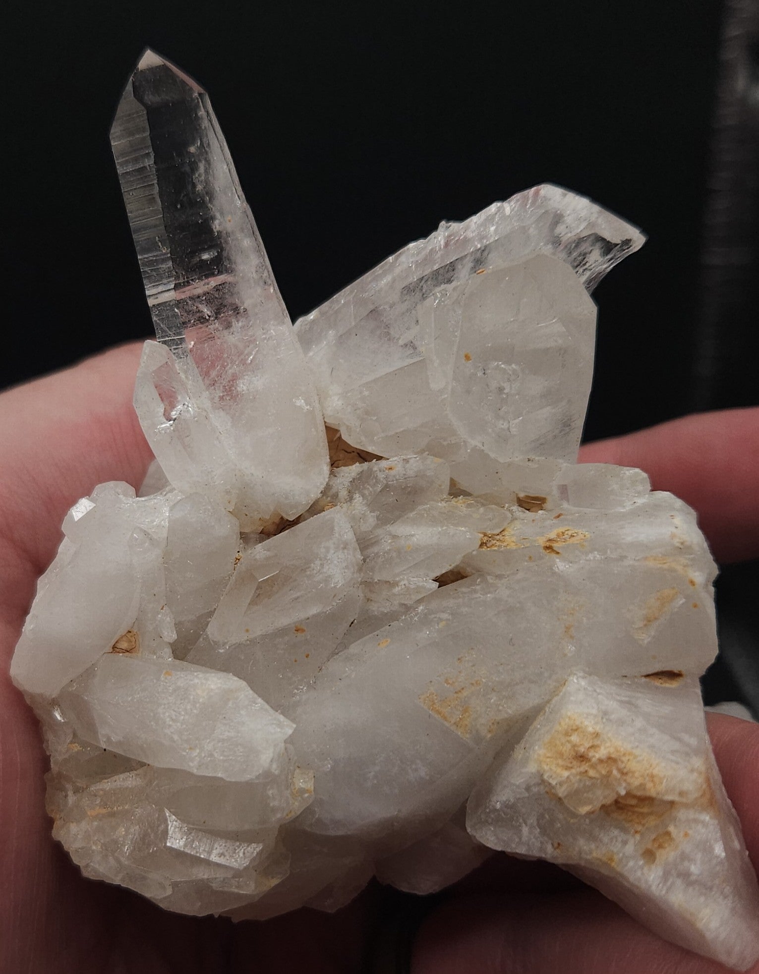 "Healed Cataclysm" - Medium Quartz crystal cluster