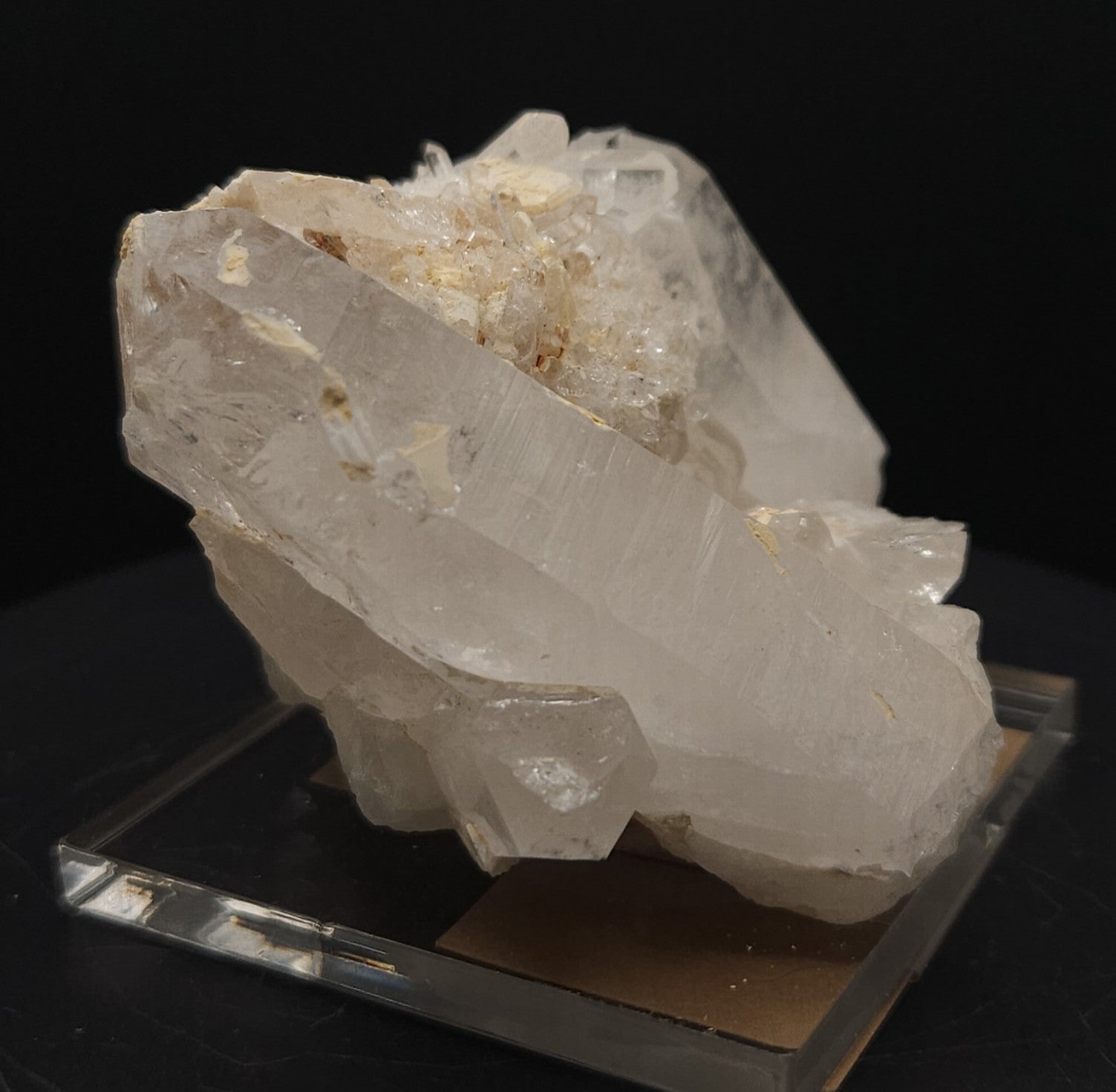 "Freezer Burn" - Gorgeous Quartz Crystal Cluster