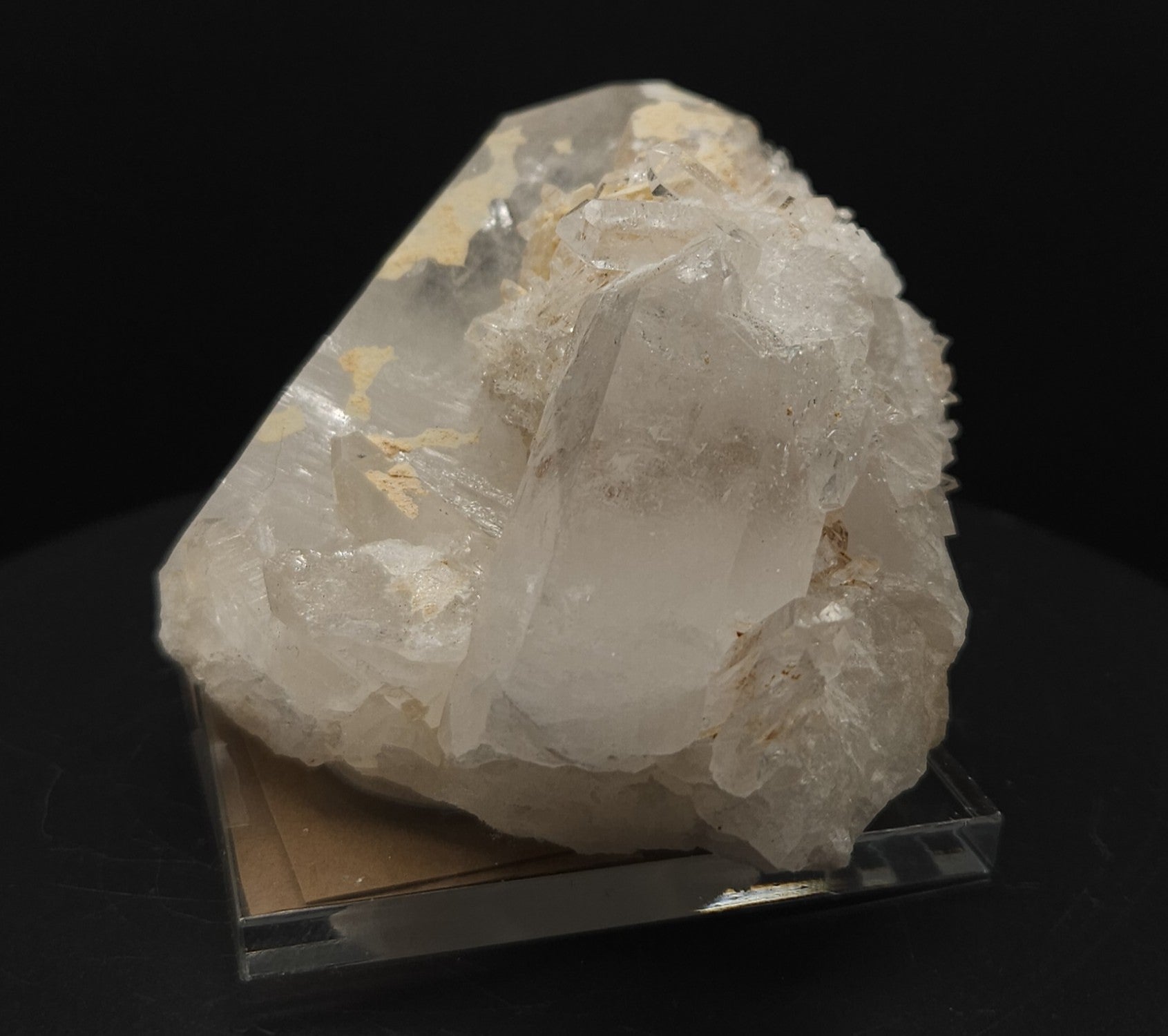 "Freezer Burn" - Gorgeous Quartz Crystal Cluster