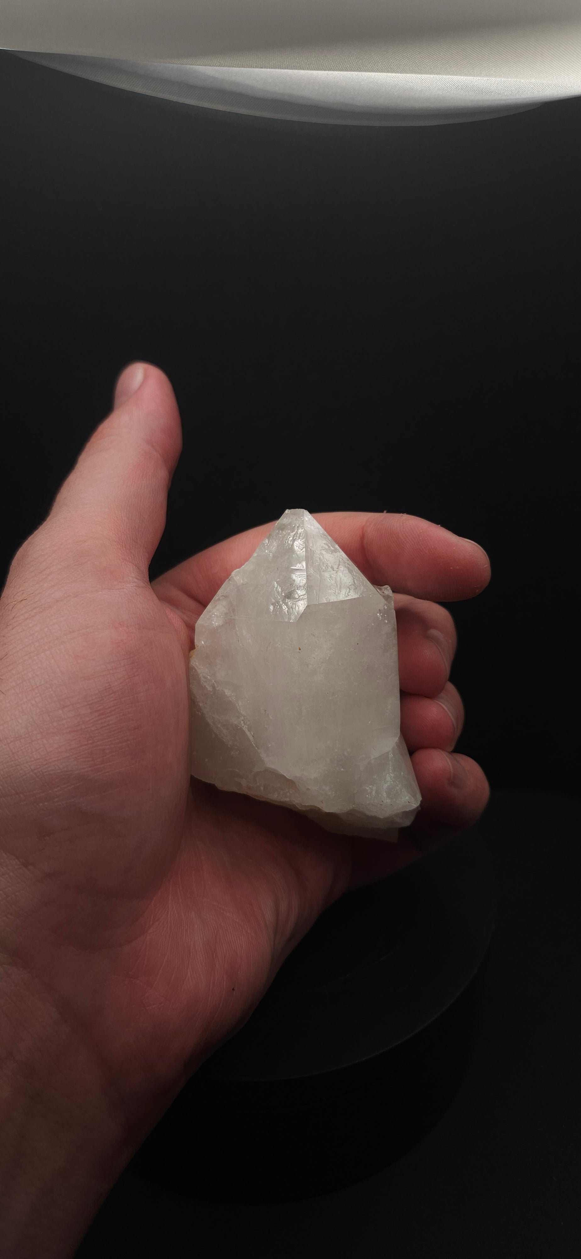 Large Arkansas Quartz Crystal Point