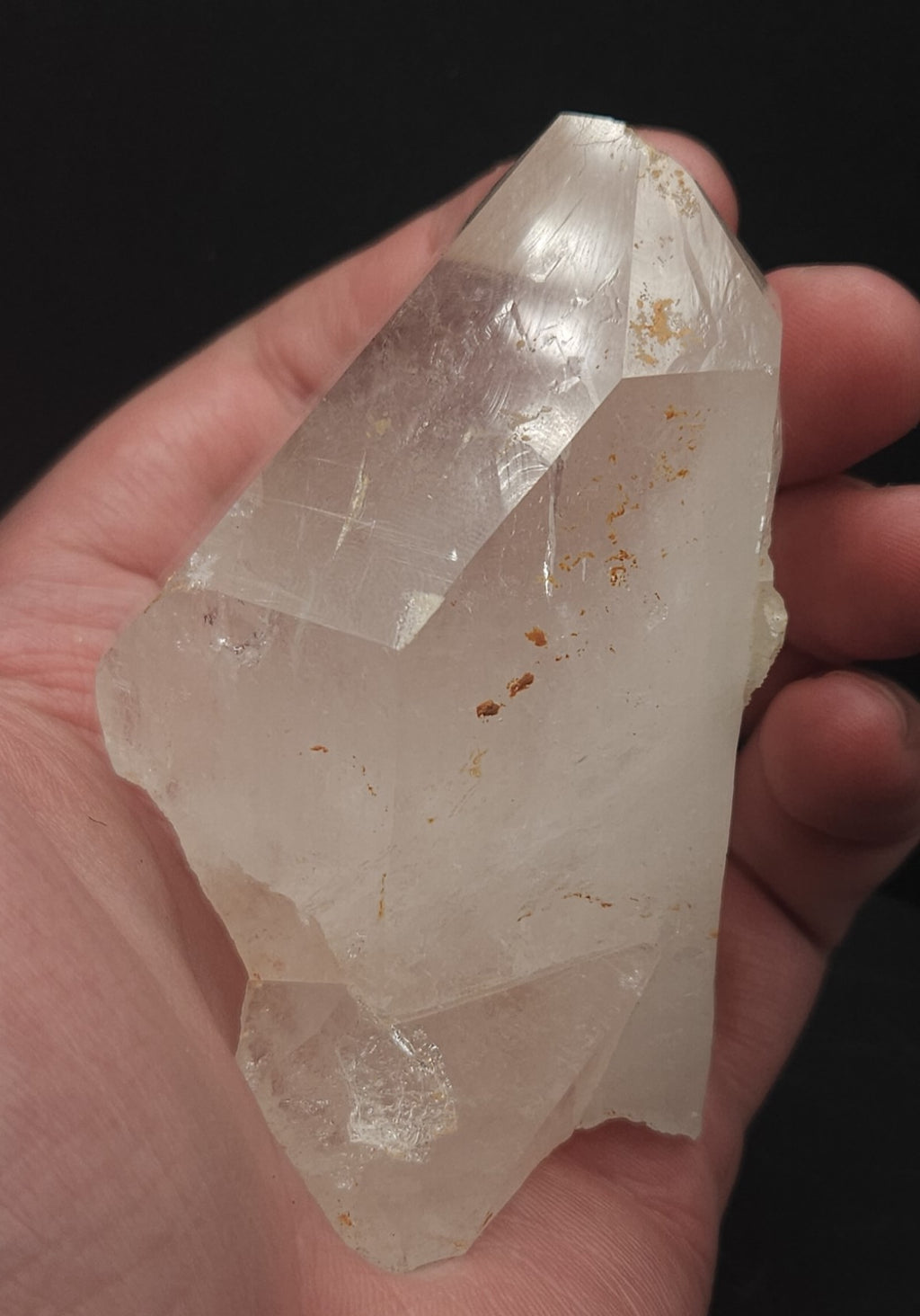 Large Arkansas Quartz Crystal Point
