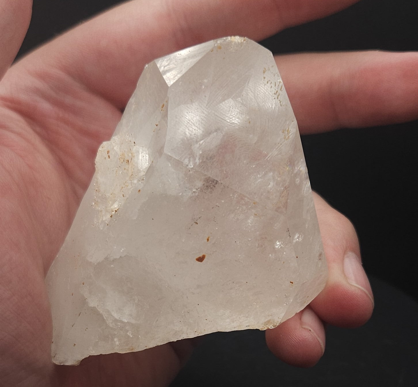 Large Arkansas Quartz Crystal Point