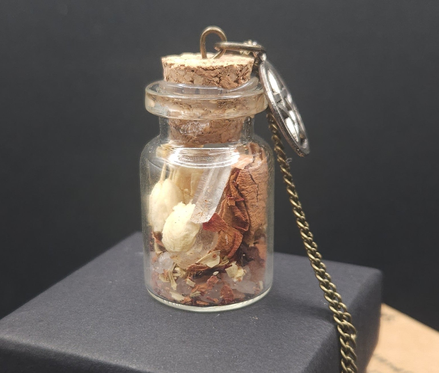 Mini Self Love & Protection Spell Jar Pendant