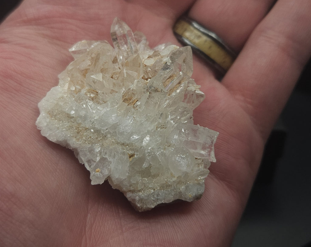 Small Arkansas Quartz Crystal Cluster