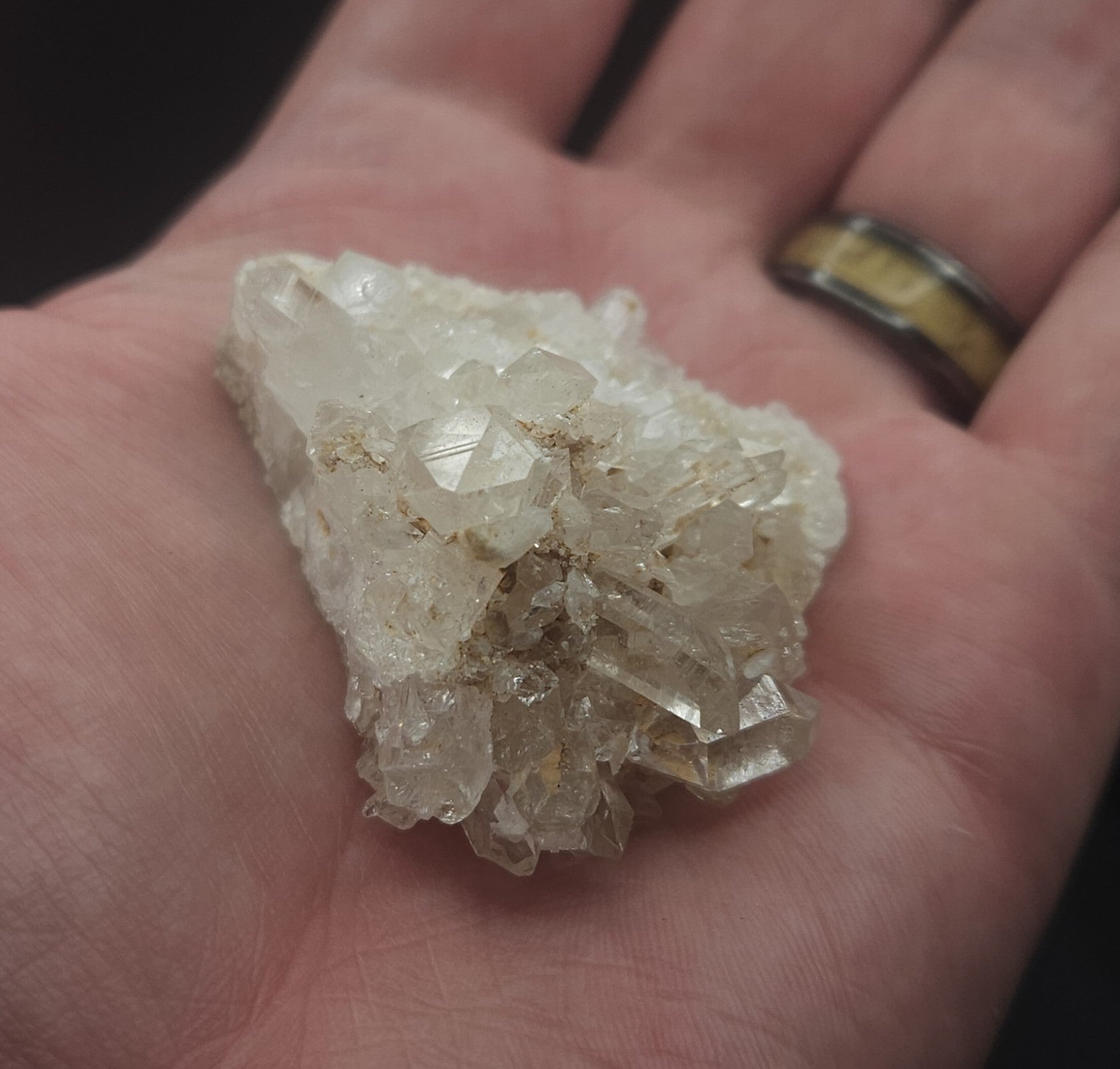 Small Arkansas Quartz Crystal Cluster