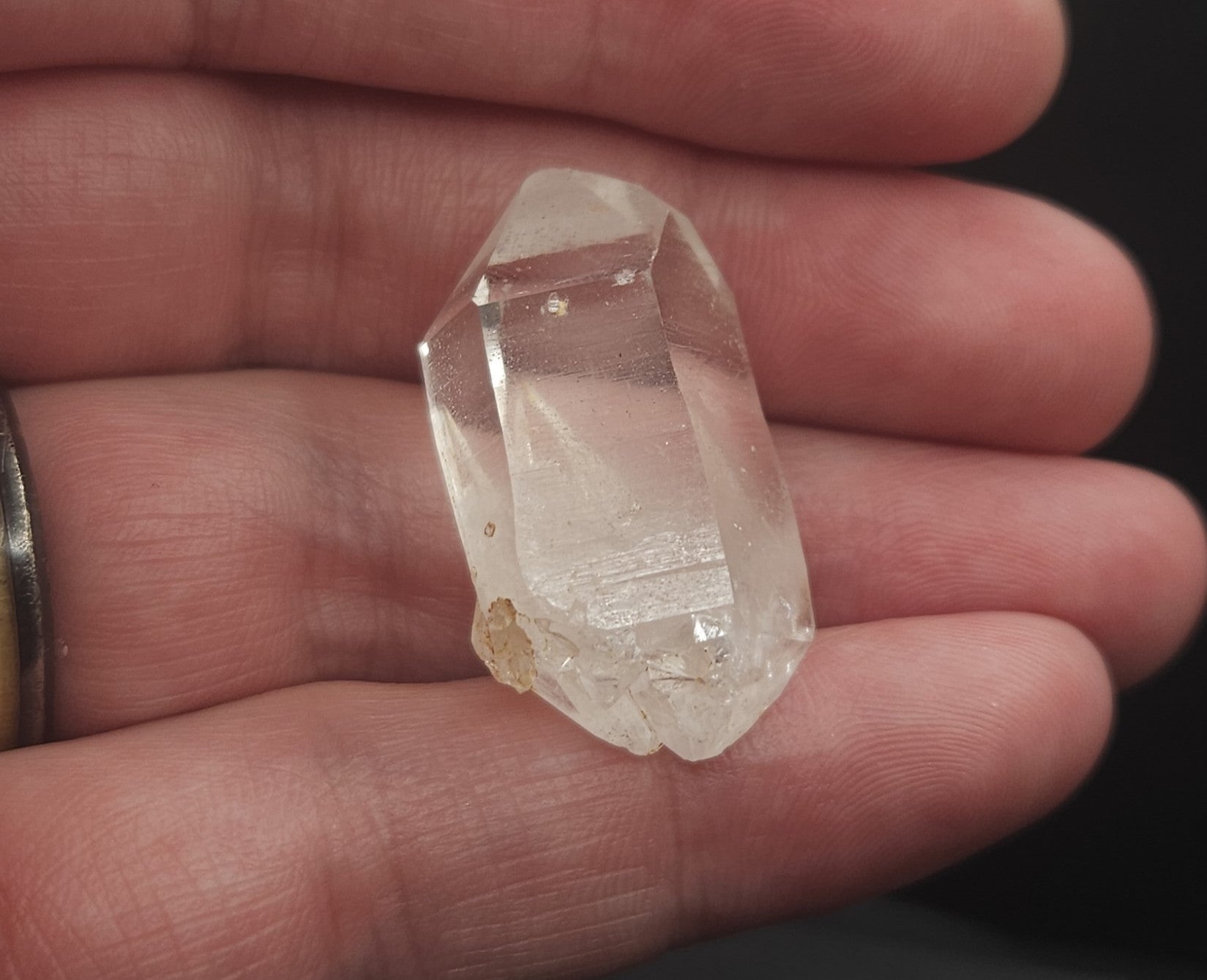 Small Double Terminated Arkansas Quartz Crystal Point