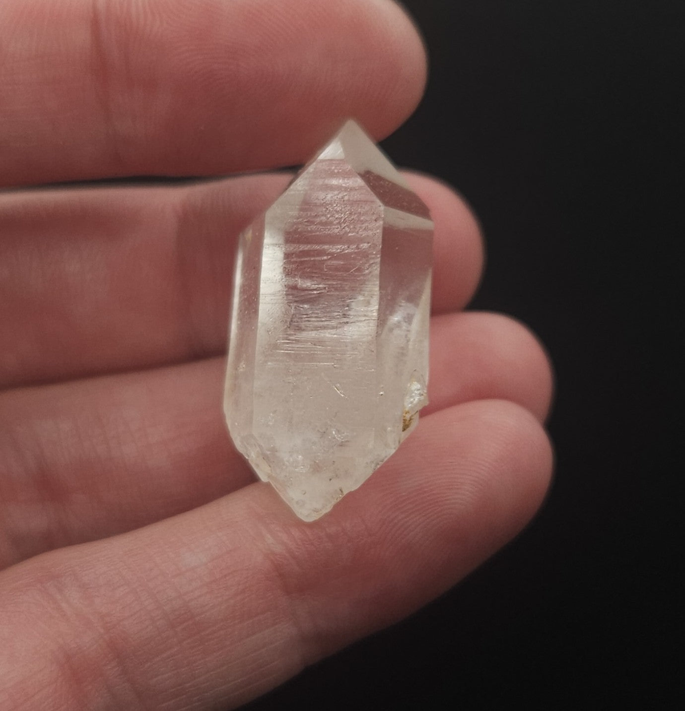 Small Double Terminated Arkansas Quartz Crystal Point