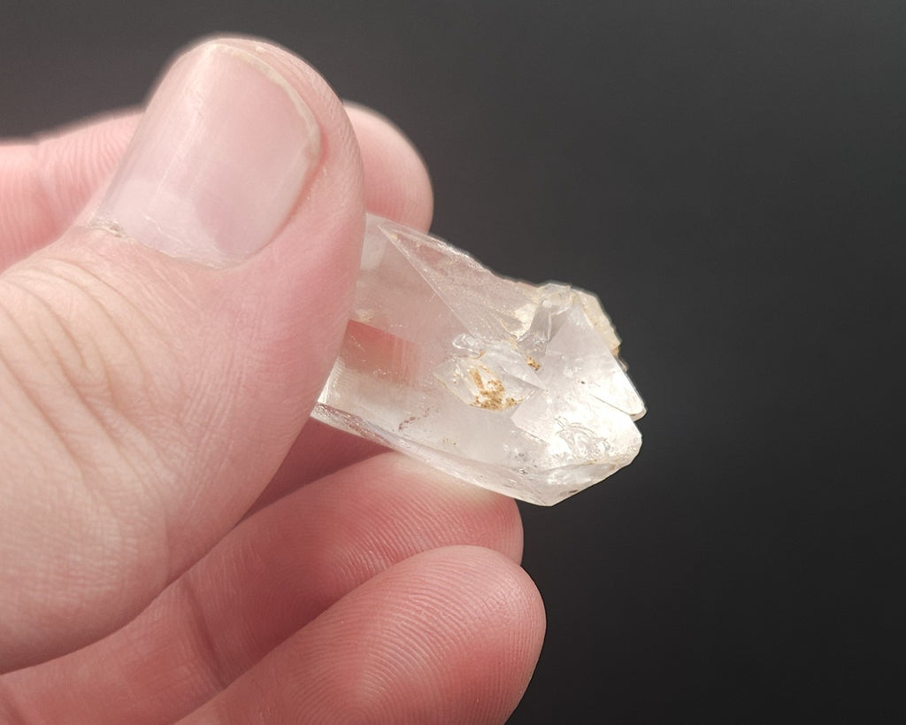 Small Double Terminated Arkansas Quartz Crystal Point