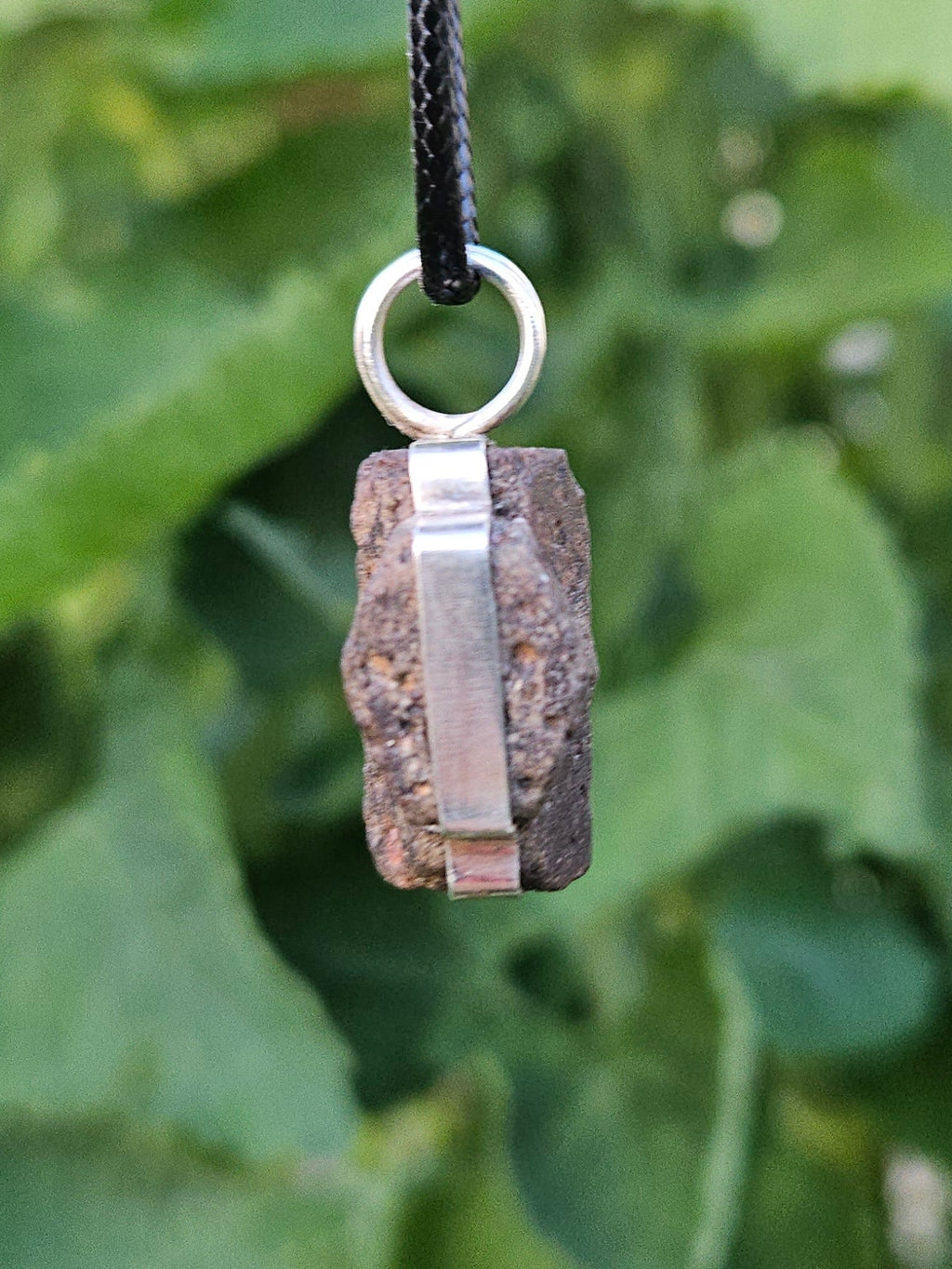 Handmade Sterling Silver wrapped Staurolite