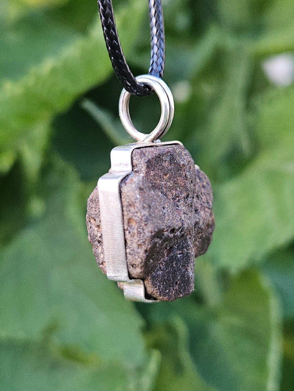 Handmade Sterling Silver wrapped Staurolite