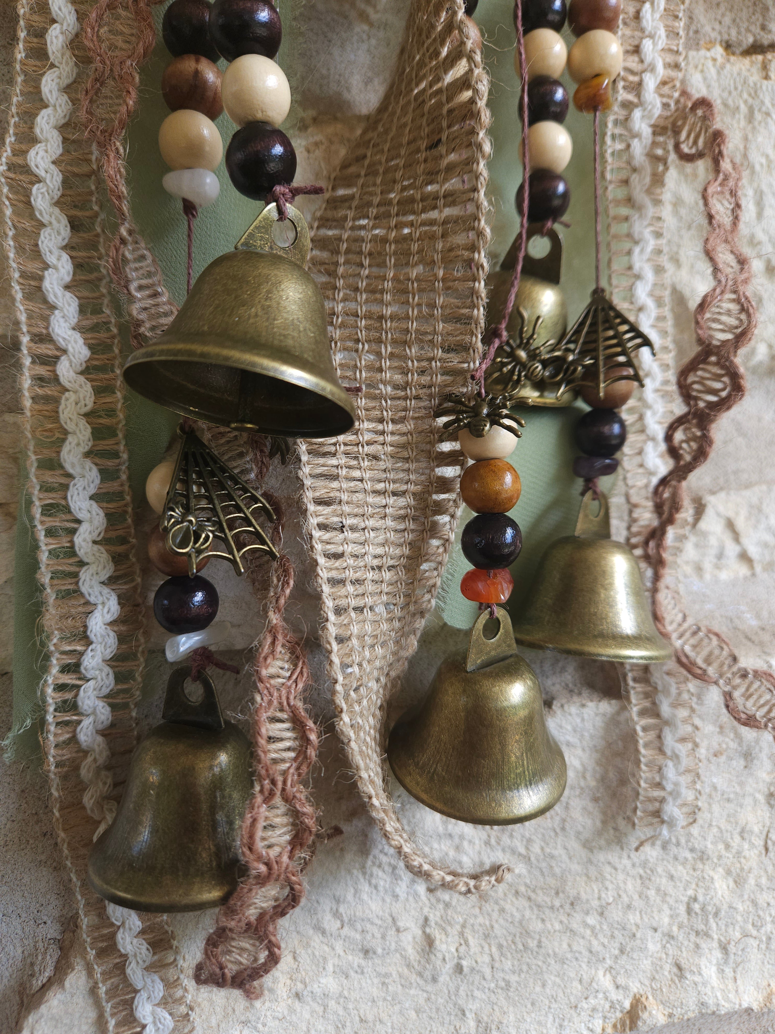 Witches Bells - Large - Spiders