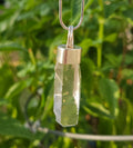 Handmade Sterling Silver Quartz Crystal Pendant
