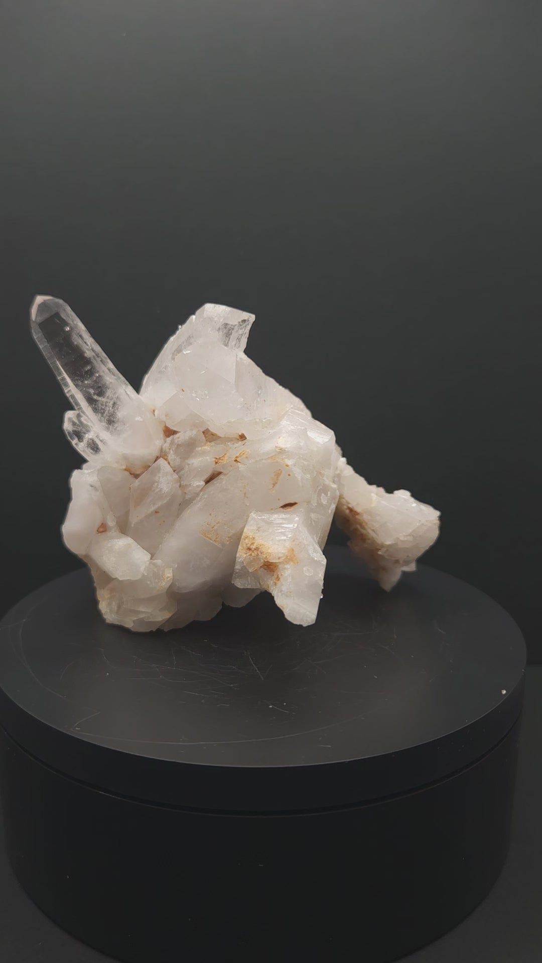 "Healed Cataclysm" - Medium Quartz crystal cluster