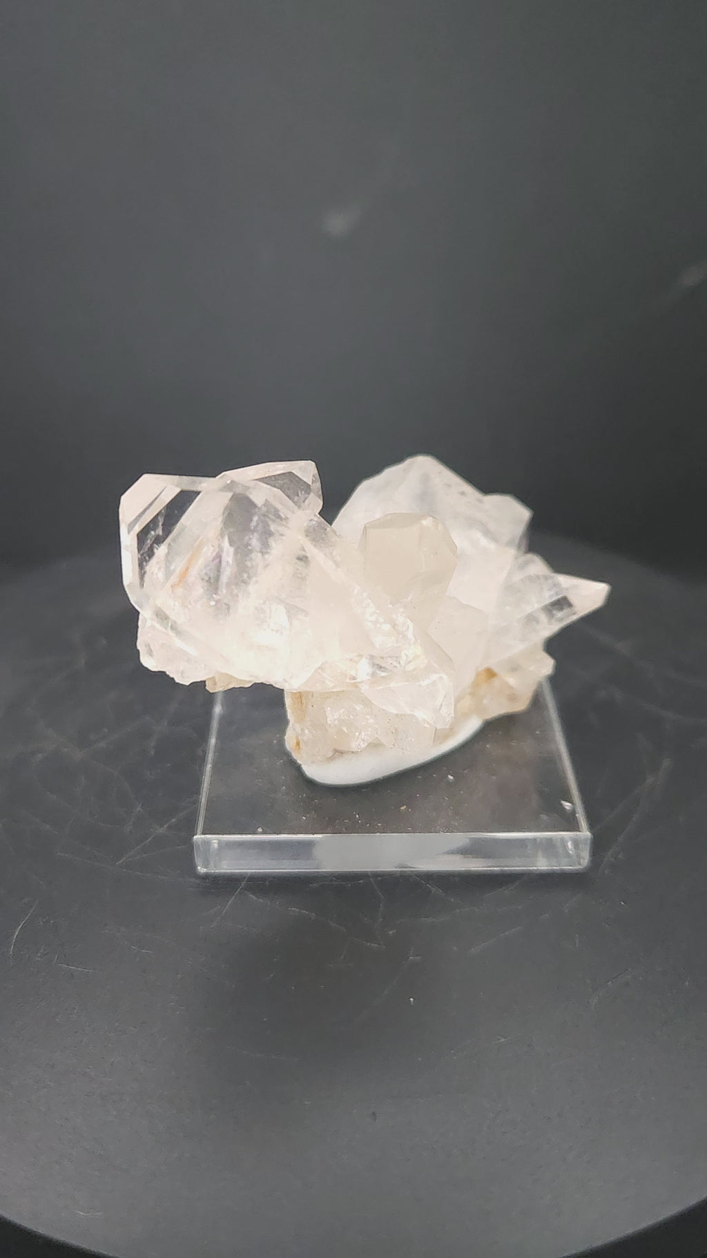 "Memories" - Unique Mounted Quartz Crystal Specimen