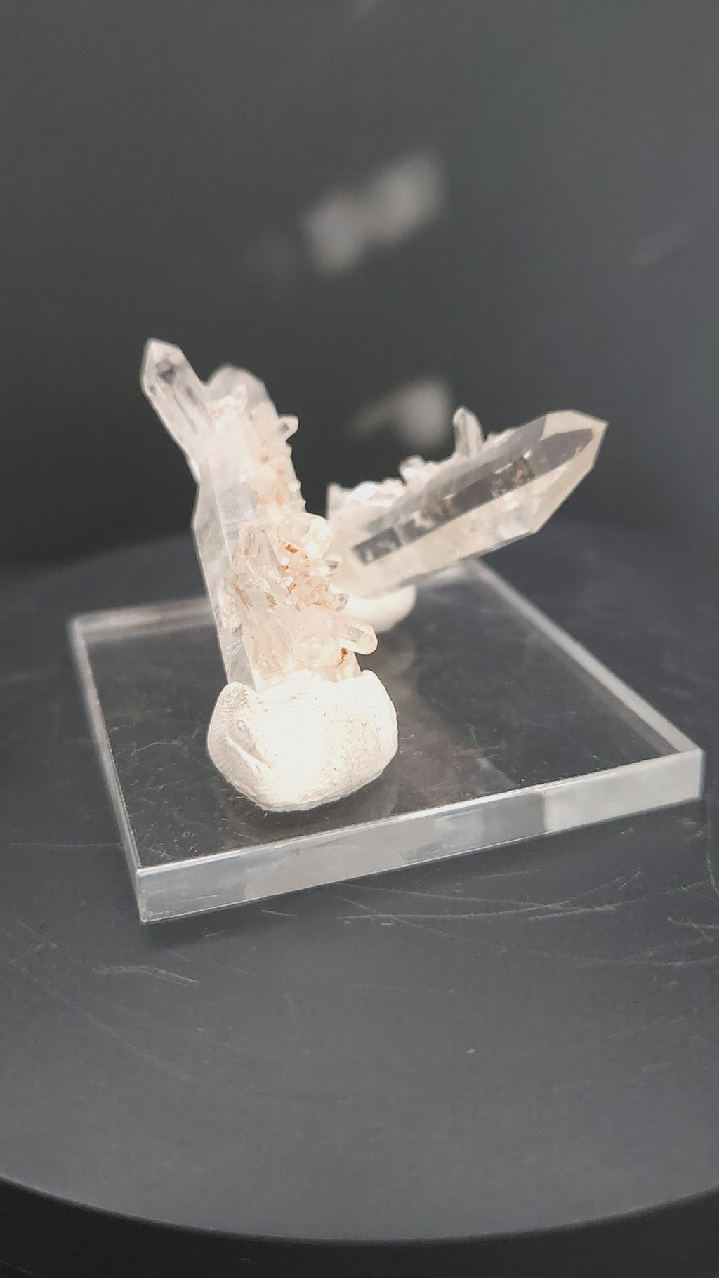 "Growth" - Mounted Quartz Crystal Cluster