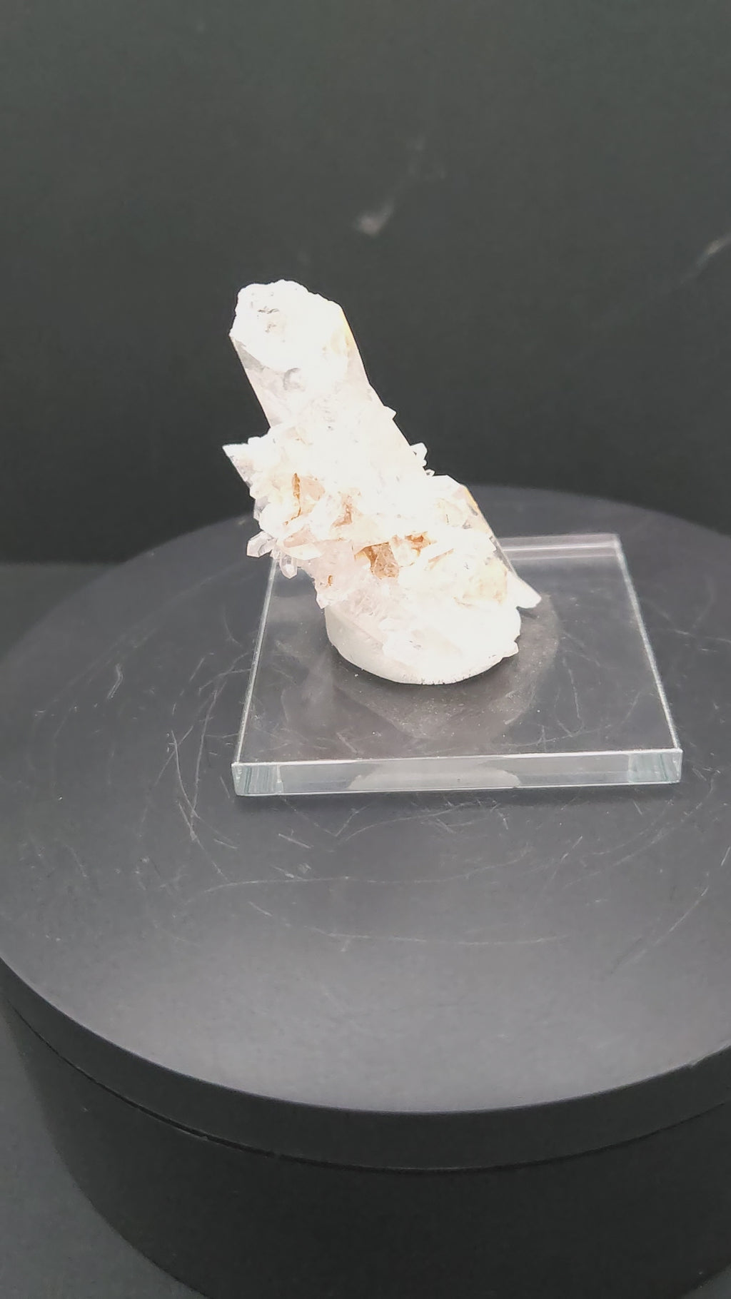 "Still Standing" - Mounted Quartz Crystal Specimen