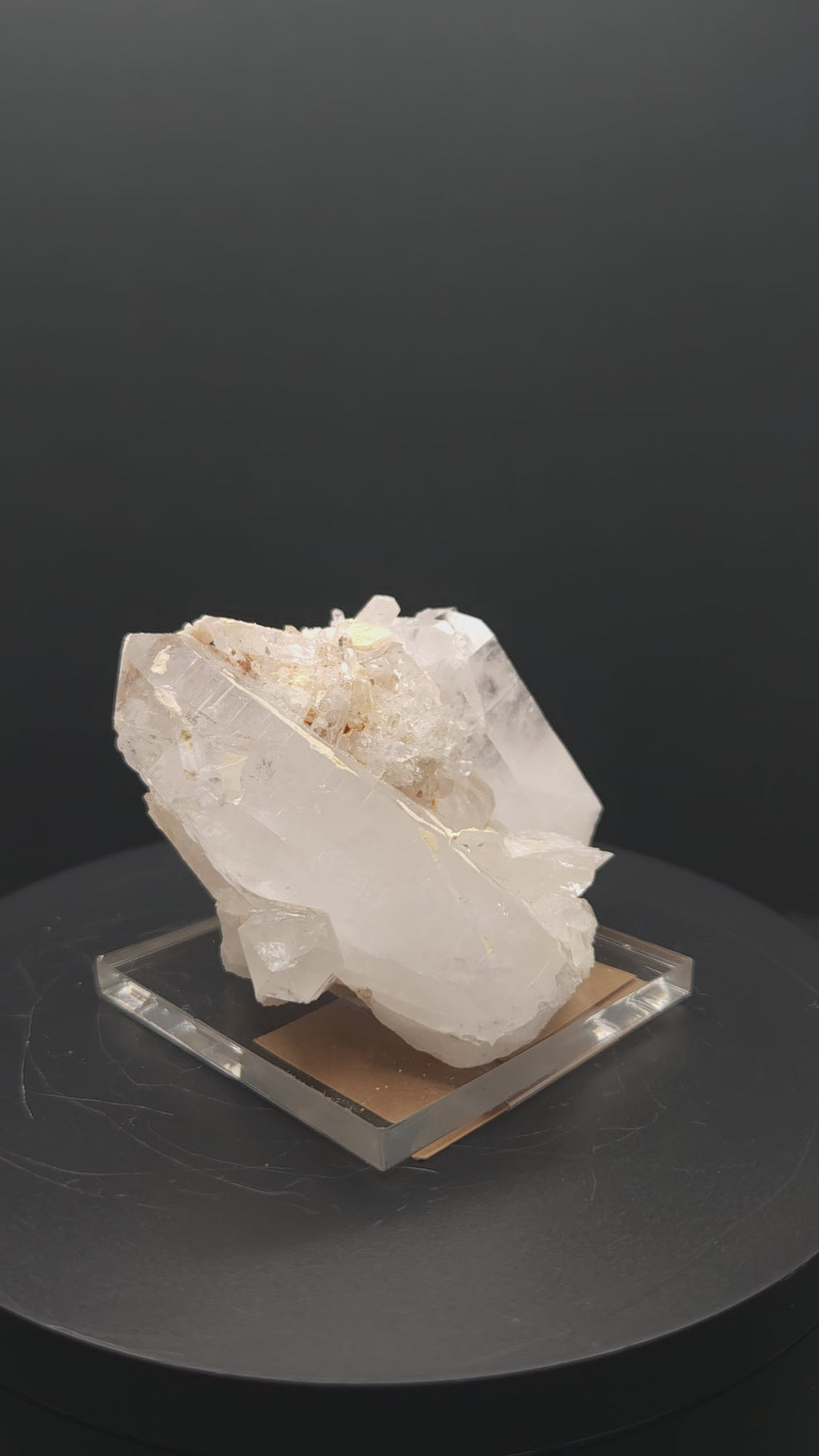 "Freezer Burn" - Gorgeous Quartz Crystal Cluster